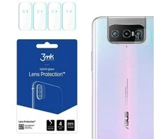 3MK FLEXIBLE GLASS LENS ASUS ZENFONE 7 PRO HYBRID GLASS FOR 4 PCS CAMERA