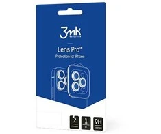 Apsauginis stiklas telefono kamerai Apple iPhone 15 Pro 3MK Lens Protection Pro aukso spalvos
