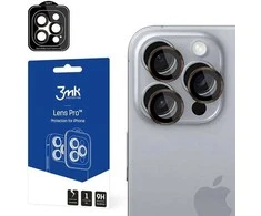 3mk Lens Protection Pro Kameros apsauga su rudu rėmeliu Apple iPhone 16 Pro /16 Pro Max