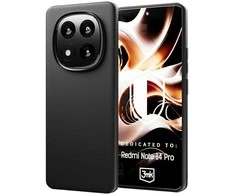Dėklas 3mk Matt Case Xiaomi Redmi Note 14 Pro 5G/Poco X7 juodas
