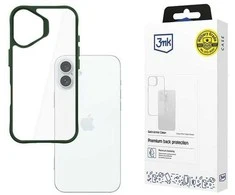 3MK SatinArmor+ Apple iPhone 16 Plus 6.7" dėklas telefonui žalios spalvos Military Grade