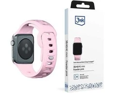 3MK Silicone Watch Strap powderpink skirtas Apple Watch 38/40/41mm