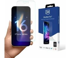 Matinė apsauginė plėvelė 3mk Silky Matt Pro Apple iPhone 16