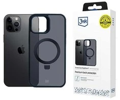 3mk Smoke Mag&amp;Stand Apple iPhone 12 pro max - dėklas telefonui juodos spalvos