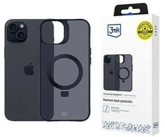 Dėklas 3MK Smoke Apple iPhone 15 Plus Magsafe ir viryklės