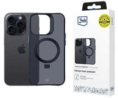 Dėklas 3MK Smoke Apple iPhone 15 Pro Max Magsafe ir viryklės