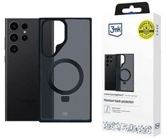 3MK Dūmų dėklas Samsung Galaxy S24 Ultra Magsafe ir stovas