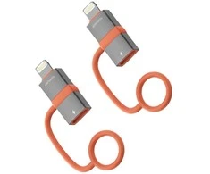 4smarts USB-C adapteris su „Lightning“ PD 27W pilkas 2 vnt.