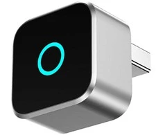 Adapteris automobilinis 4smarts transmiter Bluetooth Carplay/Android Auto sidabrinė