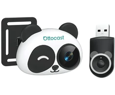 Ottocast CA520-M salono priežiūra Panda CarPlay Bluetooth