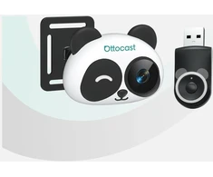 Ottocast CA520-M salono priežiūra Panda CarPlay Bluetooth
