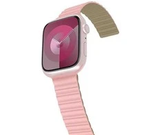 Araree dirželis Silicone Link Apple Watch42/44/45/49mm rožinė-žalia/pink-khaki AR70-01907B