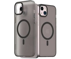 Araree etui Aero Frame iPhone 15 Plus /14 Plus 6.7" przeźroczysty-juoda/clear juodas AR20-01840D