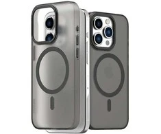 Araree etui Aero Frame iPhone 15 Pro6.1" przeźroczysty-juoda/clear juodas AR20-01850D