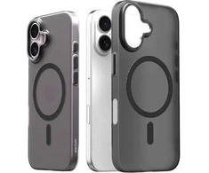 Dėklas Araree etui Aero Frame iPhone 16 6.1"przeźroczysty-juoda/clear juodas AR20-02119A