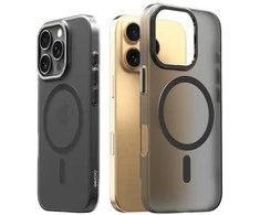 Dėklas Araree etui Aero Frame iPhone 16 Pro6.3" przeźroczysty-juoda/clear juodas AR20-02121A