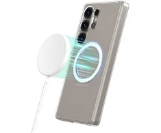 Dėklas Araree etui Duple M MagSafe Sam S25Ultra przeźroczysty/clear AR20-02213A