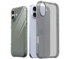 Dėklas Araree etui Flexield iPhone 16 Plus 6.7"dymny/clear juodas AR20-02102B