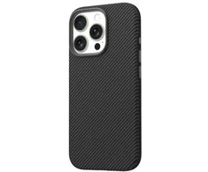 Dėklas Araree etui Pellis Carbon iPhone 16 Pro 6.3" juoda/juodas AR20-02125B