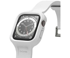 Araree etui su paskiem Duple Pro AppleWatch 40/41mm balta/baltas AR70-01867B