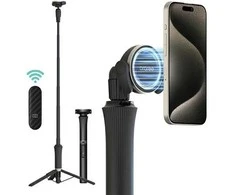 Araree Selfie Stick Bluetooth Magfie PodPro juoda/juodas MagSafe Tripod AR60-01909A