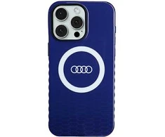 Dėklas Apple iPhone 15 Pro Max Audi IML Big Logo MagSafe (AU-IMLMIP15PM-Q5/D2-BE) mėlynos spalvos