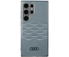 Audi IML Geometric Pattern S24 Ultra S928 dėklas telefonui pilkos spalvos AU-IMLS24U-A6/D3-GY