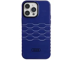 Audi IML MagSafe Dėklas Apple iPhone 14 Pro Max 6.7″ mėlynos spalvos hardcase AU-IMLMIP14PM-A6/D3-BE