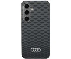 Audi IML Stitching Pattern MagSafe S24 S921 dėklas telefonui juodos spalvos AU-IMLMS24-Q5/D3-BK