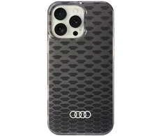 Apple iPhone 16 Pro Max Audi IML Stitching Pattern MagSafe (AU-IMLMIP16PM-Q5/D3-BK) dėklas telefonui juodos spalvos