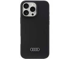 Apple iPhone 16 Pro Max Audi Silicone (AU-LSRIP16PM-Q3/D1-BK) dėklas telefonui juodos spalvos