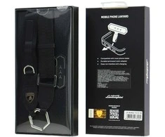 Audi Universal Lamborghini D1 Crossbody Webbing Strap juodos spalvos