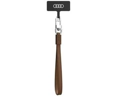 Audi universali virvelė telefonui 28cm 10mm Leather rudos spalvos AU-HSLSL-GT/D1-BN