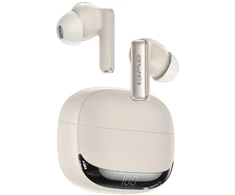Belaidės Ausinės AWEI TA19 ANC Bluetooth 6.0 TWS + įkrovimo dėklas beige