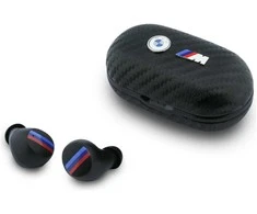 Belaidės ausinės ENC BMW TWS Carbon Metal Logo BMW001141 juodas