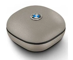 Ausinės Belaidės earphone ENC BMW TWS Leather Metal Logo BMW001140 taupe