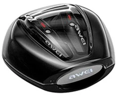 Ausinės Bluetooth 5.3 TWS + AWEI T25 juodos spalvos