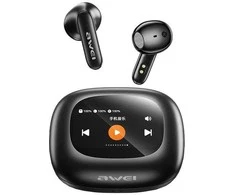 AWEI ausinės Bluetooth 5.4 TP97TWS juodos spalvos
