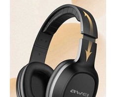 AWEI GM6 on-ear ausinės 3.5mm jack juodos spalvos
