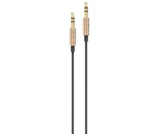 AWEI AUX-001 kabelis jack 3.5 - jack 3.5 auksinis