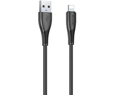 AWEI kabelis CL-182L USB į Lightning juodos spalvos