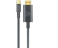 AWEI kabelis CL-212T USB-C na HDMI 4K 30Hz juodos spalvos