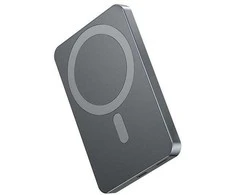 AWEI PowerBank MagSafe P112K 5000mAh pilkos spalvos