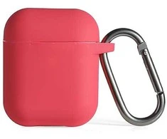 Beline AirPods silikoninis Dėklas Apple Air Pods 1/2 raudonos spalvos