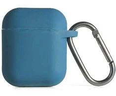 Beline AirPods silikoninis Dėklas Apple Air Pods 1/2 mėlynos spalvos