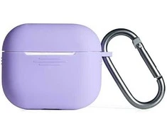Beline AirPods silikoninis Dėklas Apple Air Pods 3 violetinės spalvos