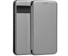 Beline Book Magnetic Google Pixel 7 dėklas telefonui plieno spalvos