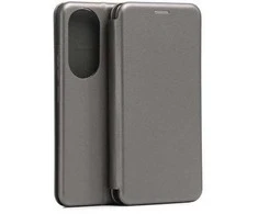 Beline Book Magnetic Honor 90 dėklas telefonui plieno spalvos