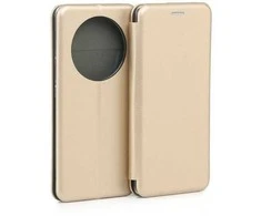 Beline Book Magnetic Honor Magic6 Lite dėklas telefonui aukso spalvos