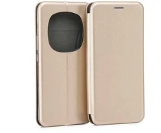 Beline Book Magnetic Honor Magic6 Pro dėklas telefonui aukso spalvos